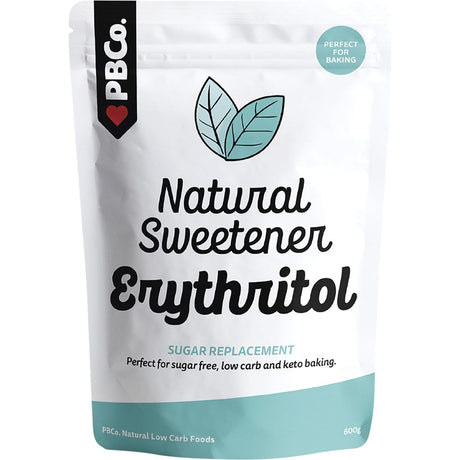 PBco Erythritol Natural Sweetener 600g - Dr Earth - Sweeteners