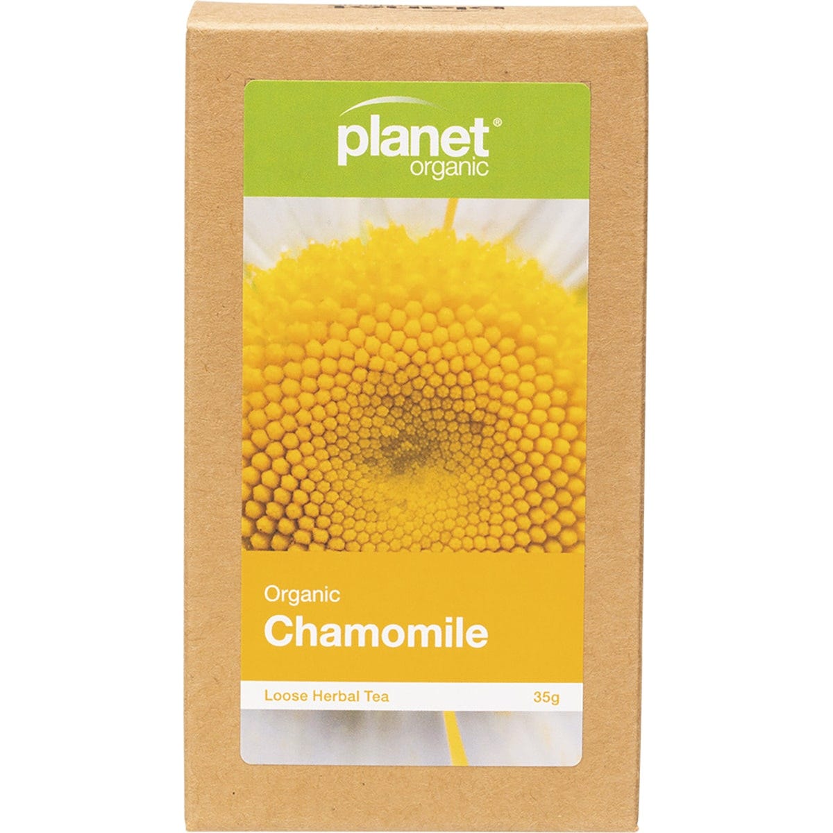 Planet Organic Herbal Loose Leaf Tea Organic Chamomile 35g - Dr Earth - Drinks