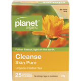 Planet Organic Herbal Tea Bags Cleanse (Skin Pure) 25pk - Dr Earth - Drinks, Detox