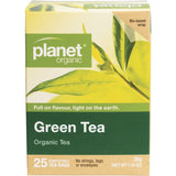 Planet Organic Herbal Tea Bags Green Tea 25pk - Dr Earth - Drinks