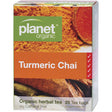 Planet Organic Herbal Tea Bags Turmeric Chai 25pk - Dr Earth - Drinks