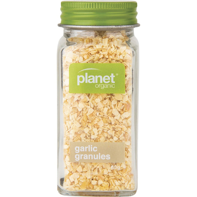 Planet Organic Spices Garlic Granules 60g - Dr Earth - Herbs Spices & Seasonings