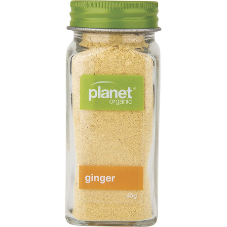 Planet Organic Spices Ginger 45g - Dr Earth - Herbs Spices & Seasonings