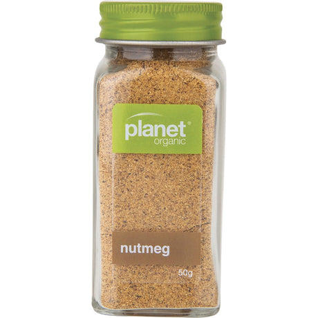 Planet Organic Spices Nutmeg 50g - Dr Earth - Herbs Spices & Seasonings