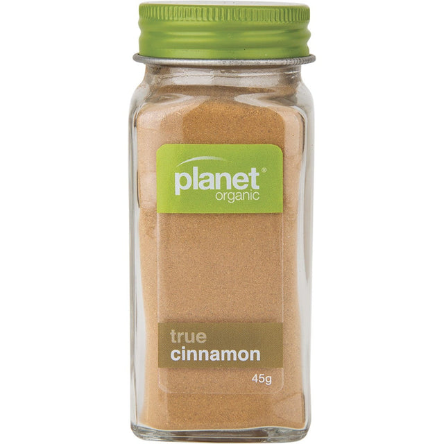 Planet Organic Spices True Cinnamon 45g - Dr Earth - Herbs Spices & Seasonings