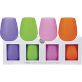 Porter Green Fegg Silicone Tumbler Set Brasilia 4x350ml - Dr Earth - Cups & Tumblers