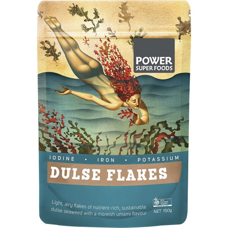 Power Super Foods Dulse Flakes The Origin Series 150g - Dr Earth - Seaweed