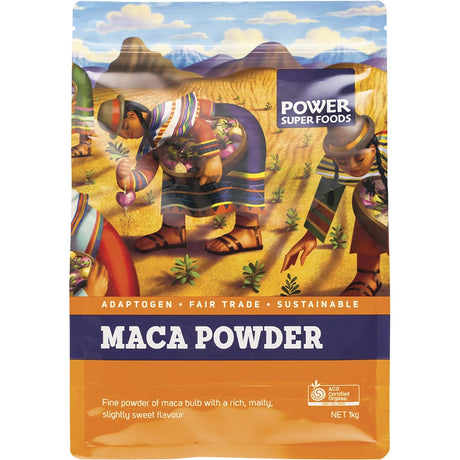 Power Super Foods Maca Powder The Origin Series 1kg - Dr Earth - Other Superfoods