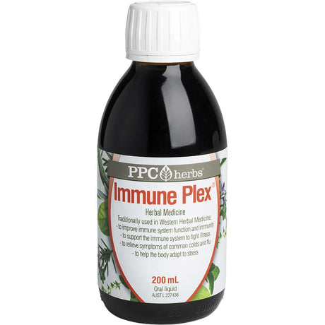 PPC Herbs Immune-Plex Herbal Remedy 200ml - Dr Earth - Immune Support, Homeopathics