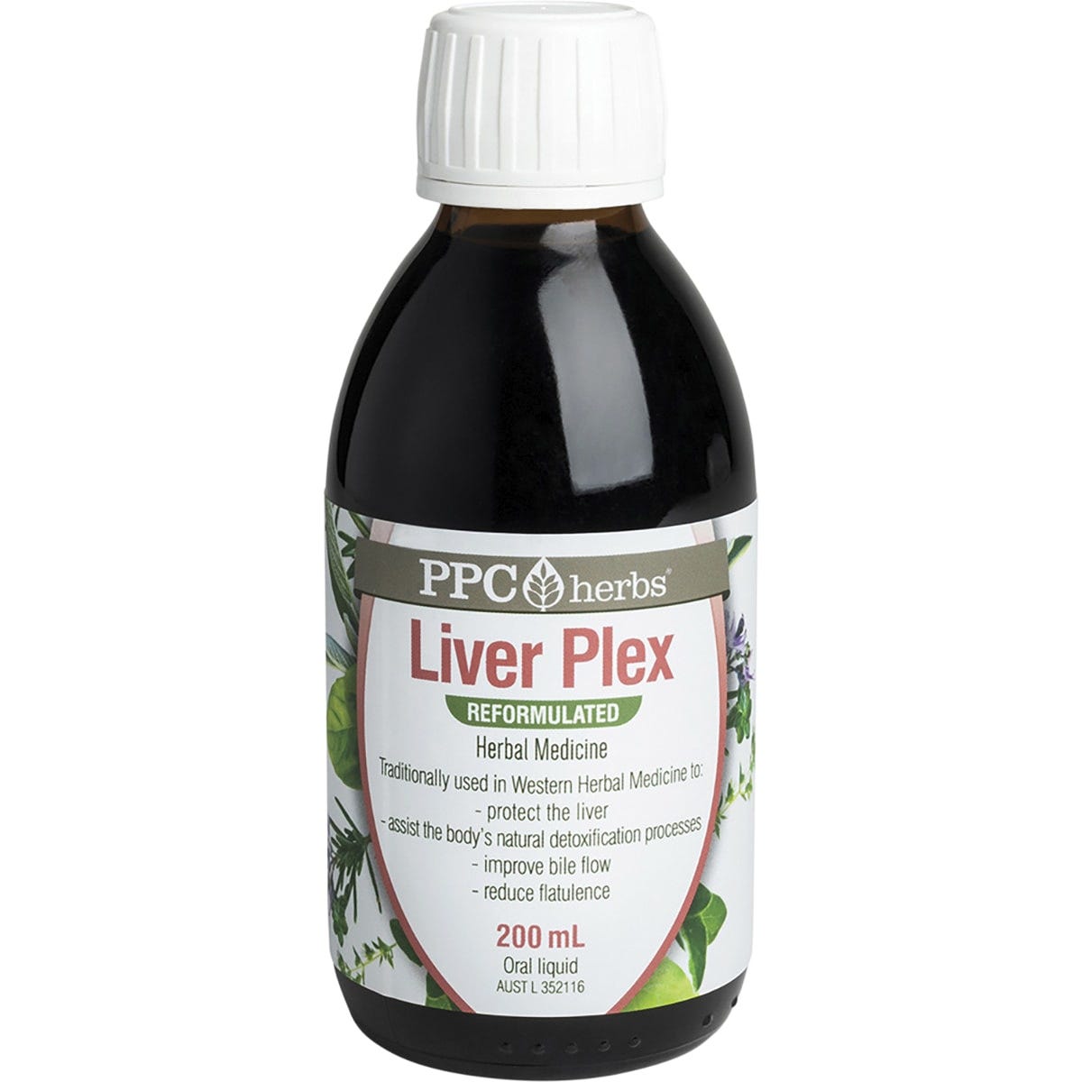 PPC Herbs Liver-Plex Herbal Remedy 200ml - Dr Earth - Detox, Homeopathics
