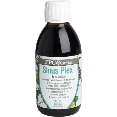 PPC Herbs Sinus-Plex Herbal Remedy 200ml - Dr Earth - Homeopathics