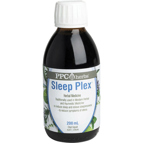 PPC Herbs Sleep-Plex Herbal Remedy 200ml - Dr Earth - Sleep & Relax, Homeopathics