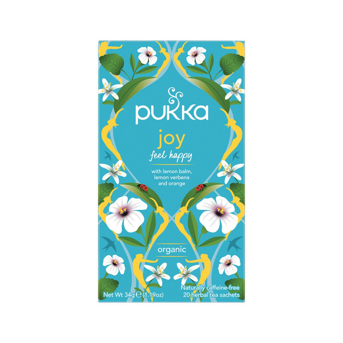 PUKKA Organic Joy x 20 Tea Bags - Dr Earth - Drinks, Pantry