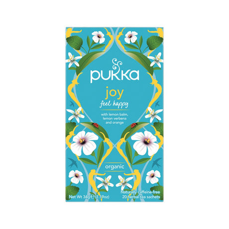 PUKKA Organic Joy x 20 Tea Bags - Dr Earth - Drinks, Pantry