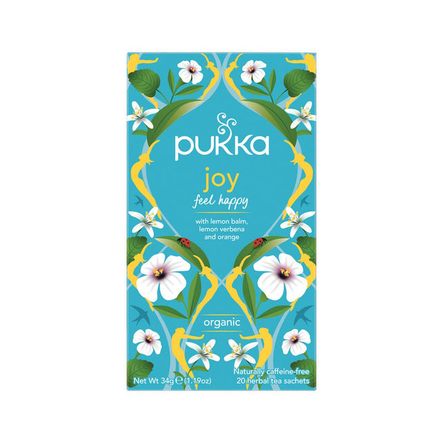 PUKKA Organic Joy x 20 Tea Bags - Dr Earth - Drinks, Pantry