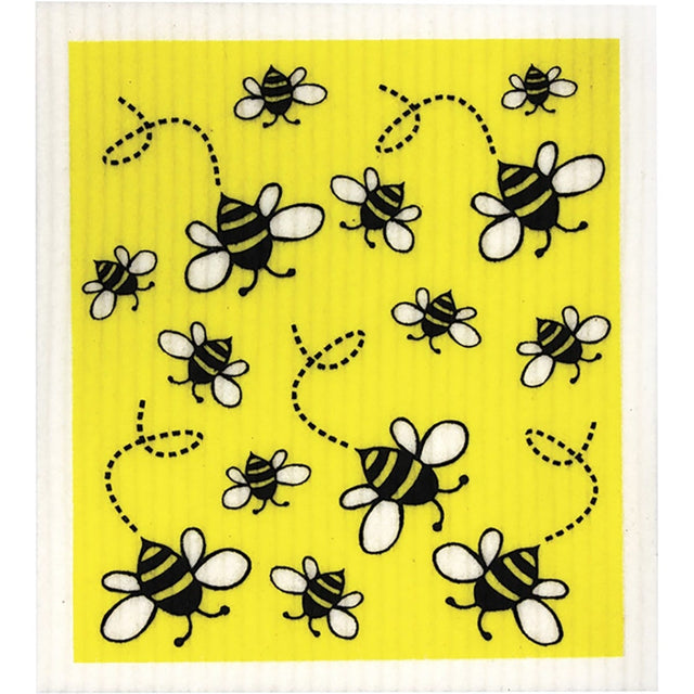 Retrokitchen 100% Compostable Sponge Cloth Bees - Dr Earth - Cleaning