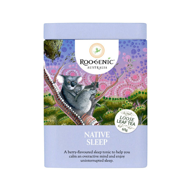 ROOGENIC AUSTRALIA Native Sleep Loose Leaf Tin 65g - Dr Earth - Drinks, Pantry