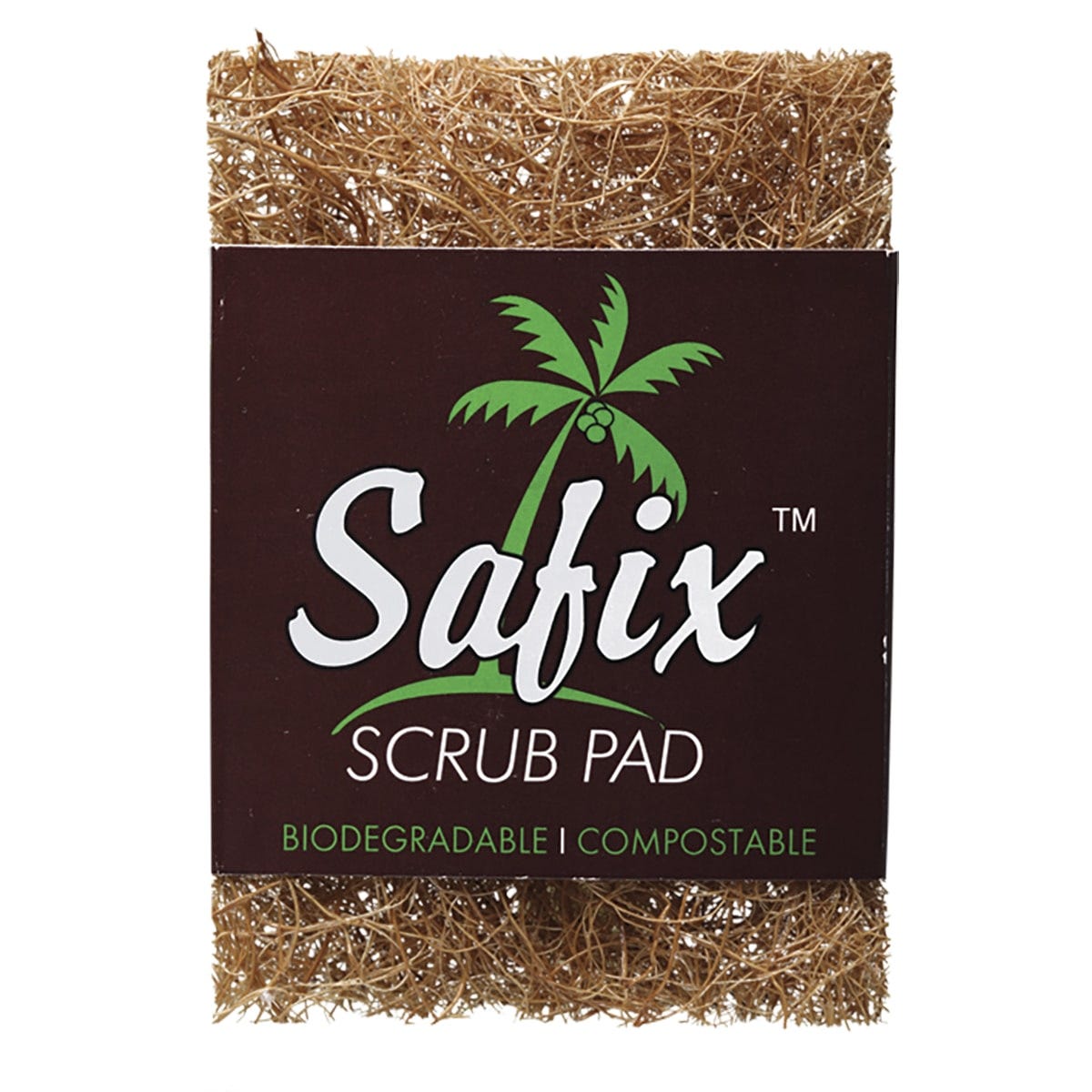 Safix Scrub Pad Small Biodegradable & Compostable - Dr Earth - Cleaning