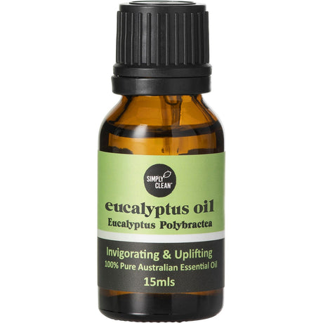Simply Clean Essential Oil Eucalyptus 15ml - Dr Earth - Home, Aromatherapy