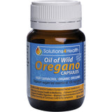 Solutions 4 Health Oil of Wild Oregano VegeCaps 30 Caps - Dr Earth - Immune Support