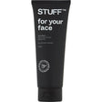 STUFF Face Wash Aloe, Charcoal and Almond Oil 125ml - Dr Earth - Skincare, Men's Care