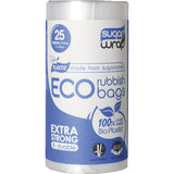 SugarWrap Eco Rubbish Bags Made from Sugarcane Medium 27L 25pk - Dr Earth - Cleaning