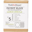 That Red House Chunky Block Dishwashing Soap Lemon Myrtle 140g - Dr Earth - Cleaning