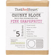That Red House Chunky Block Dishwashing Soap Pink Grapefruit 140g - Dr Earth - Cleaning