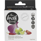 The Broth Sisters Vegetable Sipping Broth Bags Mexican Tortilla 2pk - Dr Earth - Drinks