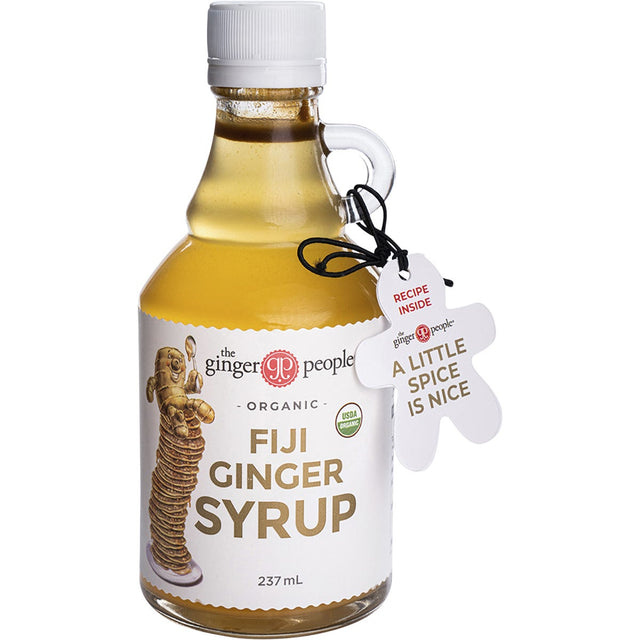 The Ginger People Fiji Ginger Syrup Organic 237ml - Dr Earth - Desserts