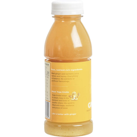 The Ginger People Turmeric Gingerade Real Ginger & Turmeric Juice 360ml - Dr Earth - Drinks