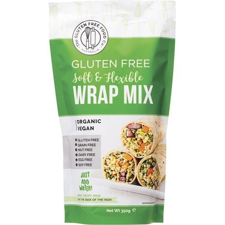 The Gluten Free Food Co. Soft & Flexible Wrap Mix 350g - Dr Earth - Baking