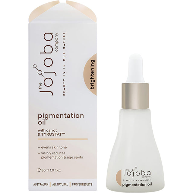 The Jojoba Company Jojoba Pigmentation Oil with Carrot & Tyrostat 30ml - Dr Earth - Skincare