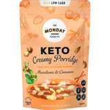 The Monday Food Co. Keto Creamy Porridge Macadamia & Cinnamon 340g - Dr Earth - Breakfast