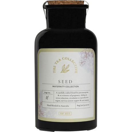 The Tea Collective Seed Loose Leaf Maternity Collection 80g - Dr Earth - Drinks, Baby & Kids, Women's Health