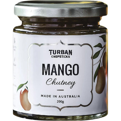Turban Chopsticks Chutney Mango 200g - Dr Earth - Condiments