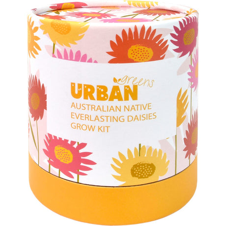 Urban Greens Australian Native Grow Kit Everlasting Daisies - Dr Earth - Home, Eco living, Gifts