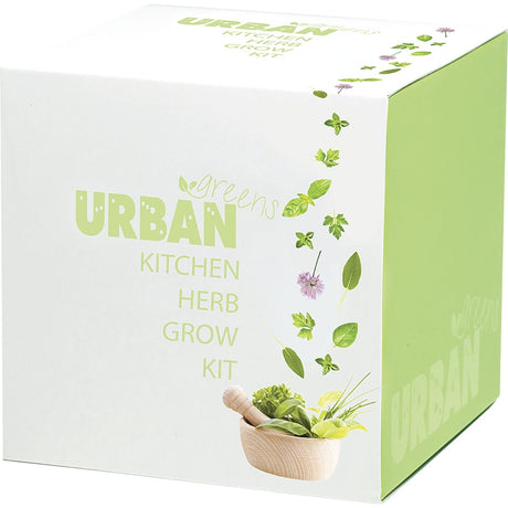 Urban Greens Grow Kit Kitchen Herbs 10x10cm - Dr Earth - Garden & Pets