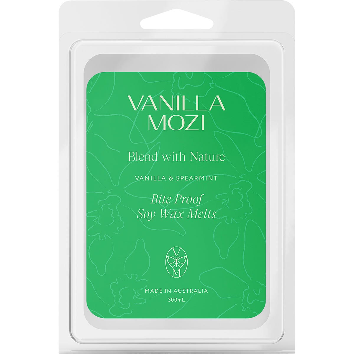 Vanilla Mozi Bite-Proof Soy Wax Melts Vanilla & Spearmint 6pk - Dr Earth - Outdoor Protection