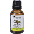 Vrindavan Essential Oil 100% Clove Bud 25ml - Dr Earth - Aromatherapy