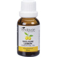 Vrindavan Essential Oil 100% Lemon 25ml - Dr Earth - Aromatherapy