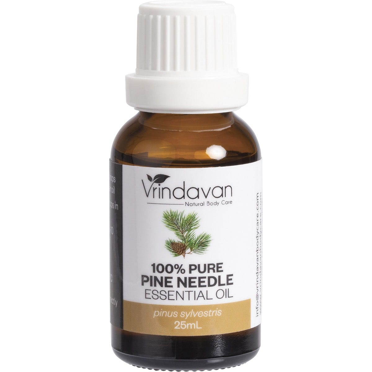 Vrindavan Essential Oil 100% Pine Needle 25ml - Dr Earth - Aromatherapy
