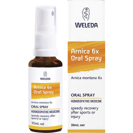 Weleda Arnica 6x Oral Spray 30ml - Dr Earth - Homeopathics
