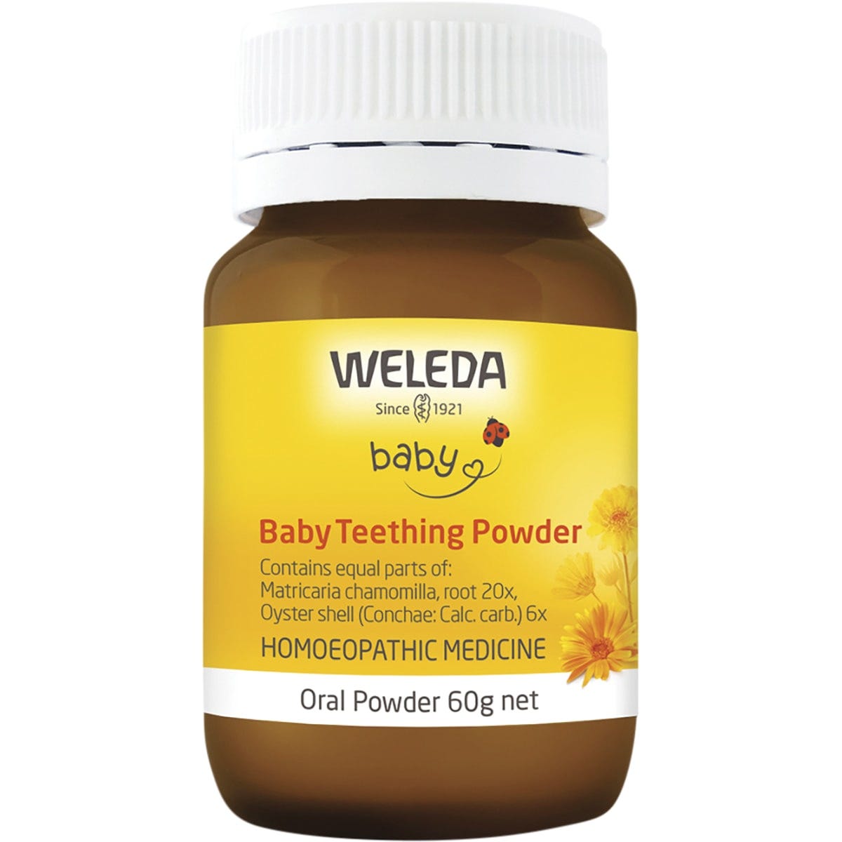 Weleda Baby Teething Oral Powder 60g - Dr Earth - Baby & Kids