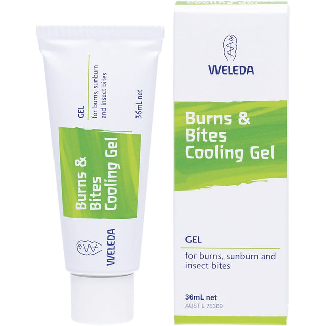 Weleda Burns & Bites Cooling Gel 36ml - Dr Earth - First Aid