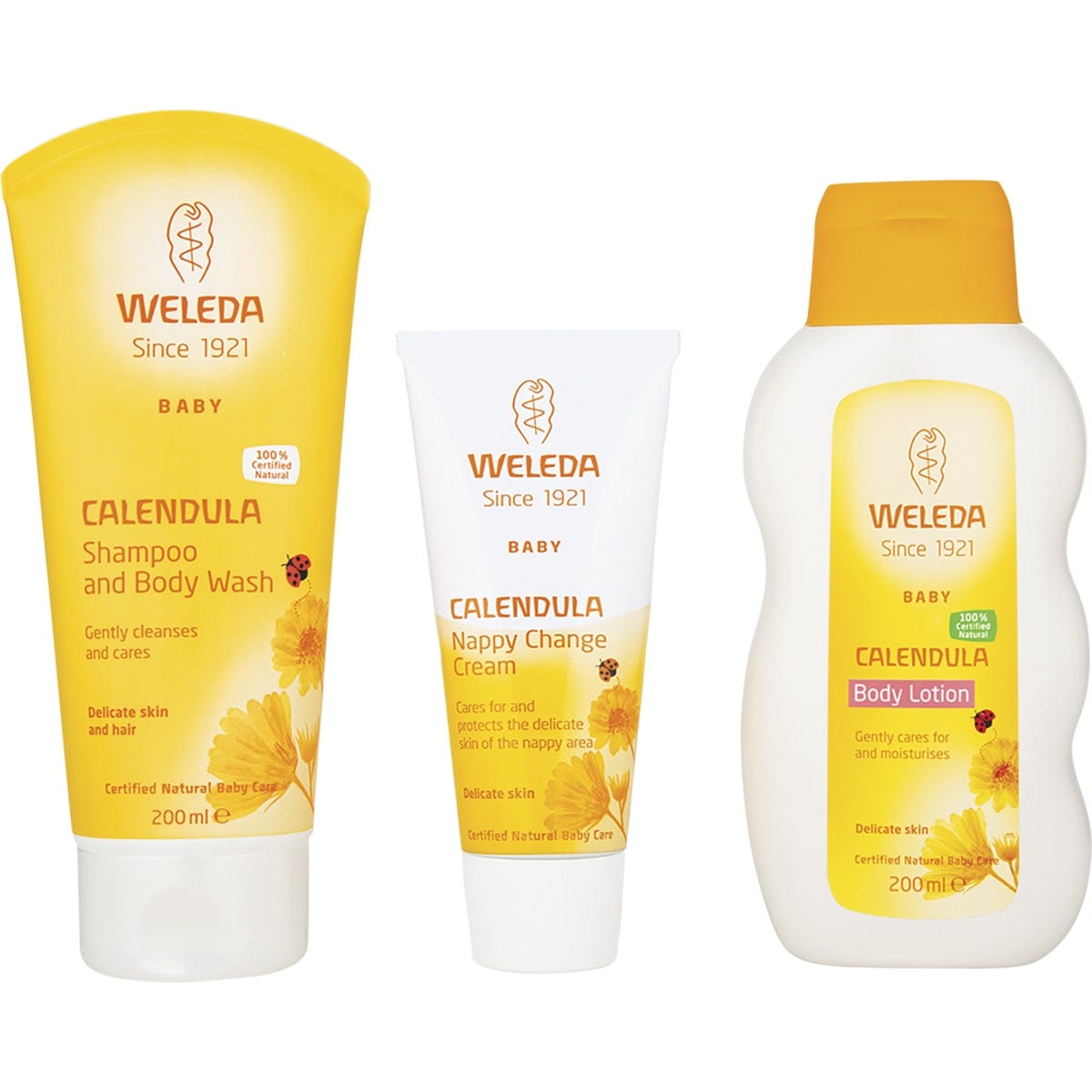 Weleda Calendula Baby Care Gift Pack 3pk - Dr Earth - Baby & Kids