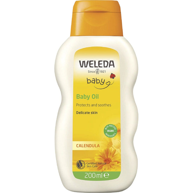 Weleda Calendula Baby Oil 200ml - Dr Earth - Baby & Kids