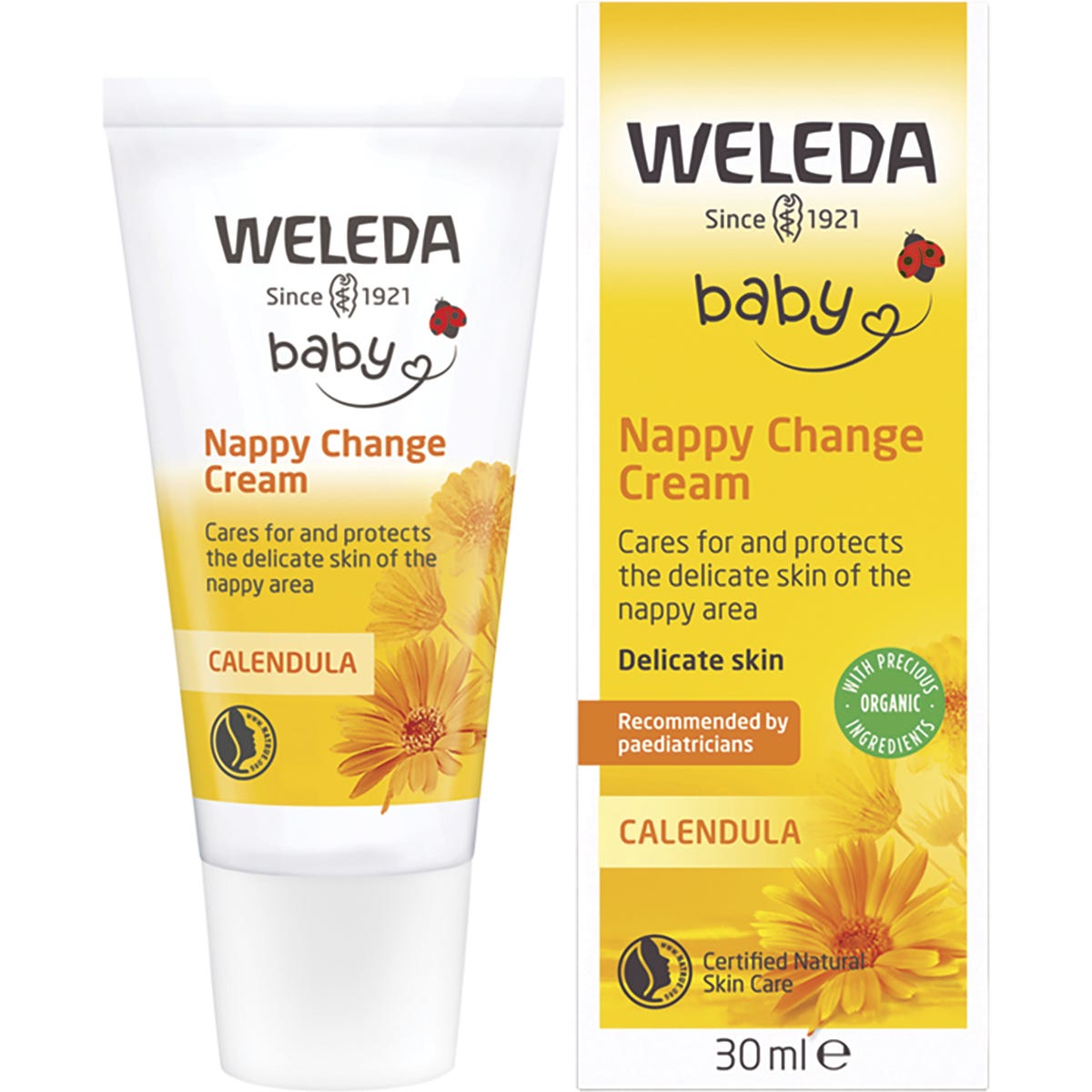 Weleda Calendula Nappy Change Cream Baby 30ml - Dr Earth - Baby & Kids