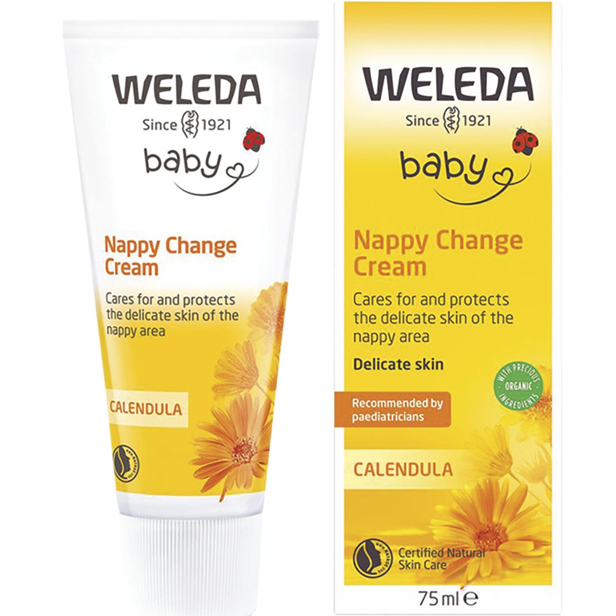 Weleda Calendula Nappy Change Cream Baby 75ml - Dr Earth - Baby & Kids