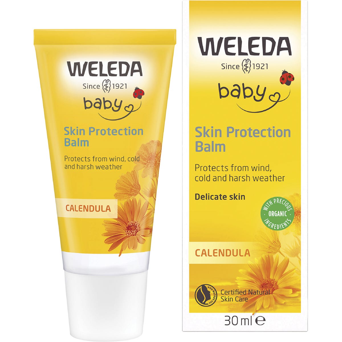 Weleda Calendula Weather Protection Cream Baby 30ml - Dr Earth - Baby & Kids